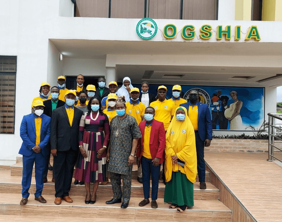 OGSHIA staff and beneficiaries